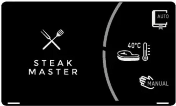 STEAK MASTER AUTO 40°C MANUAL