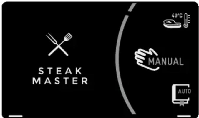 STEAK MASTER 40°C MANUAL AUTO