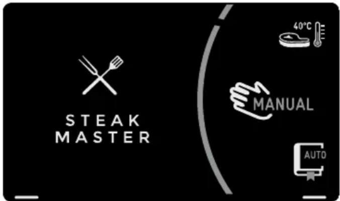 STEAK MASTER 40°C E MANUAL AUTO