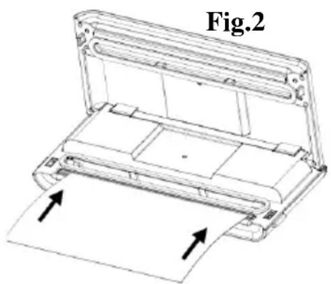 GORENJE VS120W - Making a bag with a bag roll - 2