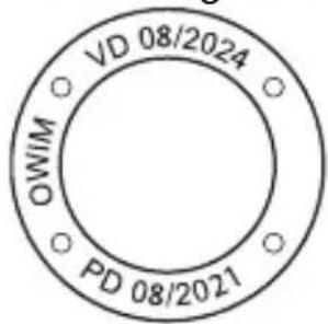 VD 08/2024 OWIM PD 08/2021
