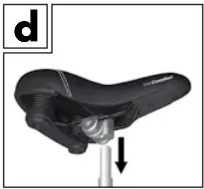 CRIVIT IAN 79093 - assembly adjusting the sitting position - 4
