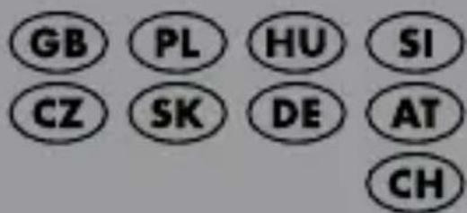 GB PL HU SI CZ SK DE AT CH