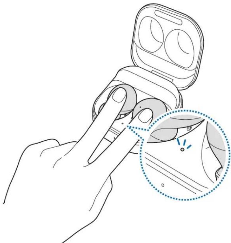 SAMSUNG SM-R177NZKAASA - Connecting the earbuds to a Samsung mobile device for the first time - 5