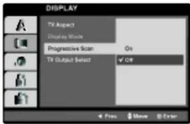 LG LH-T6740D - To Turn ON progressive scan: - 1
