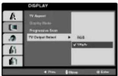 LG LH-T6740D - TV Output Select - 1