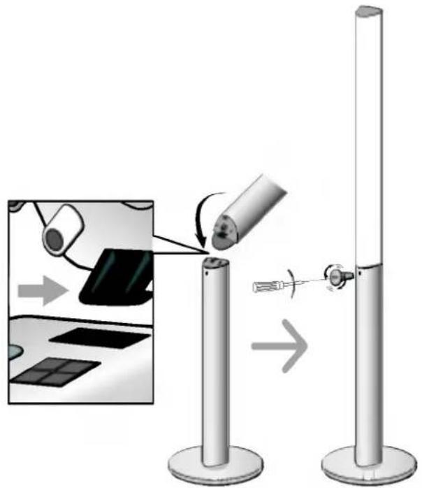 LG LH-T6740D - How to connect the Speakers - 1
