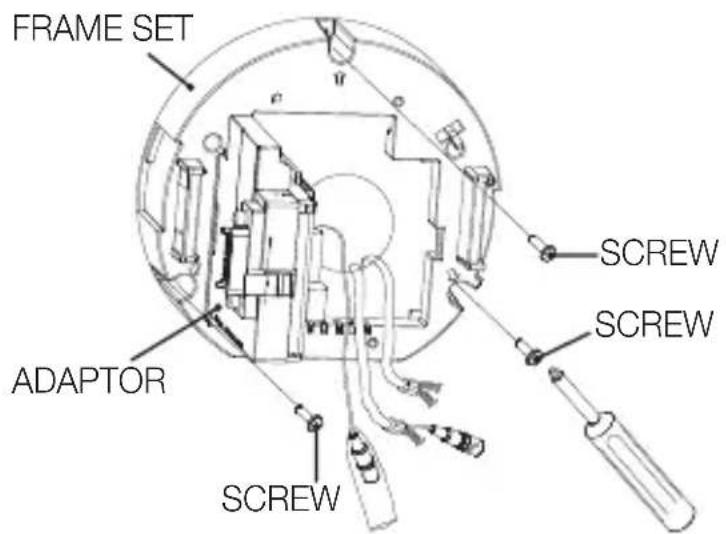 FRAME SET ADAPTOR SCREW SCREW SCREW