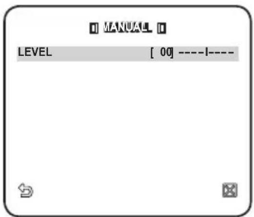 MANUAL LEVEL [ 00] ----1----