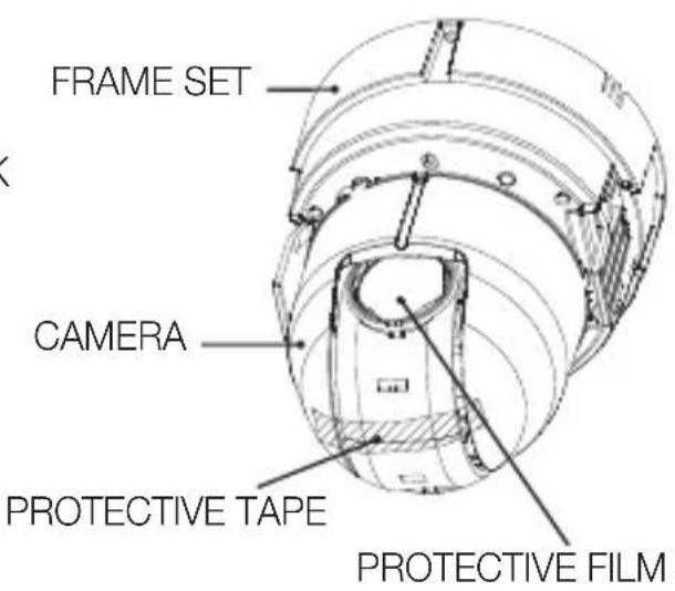 FRAME SET CAMERA PROTECTIVE TAPE PROTECTIVE FILM