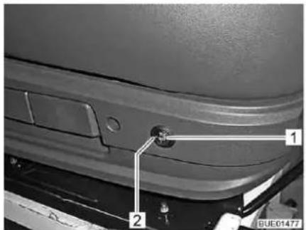 Bürstner Nexxo Van (2014) - Seat heater (special equipment) - 2