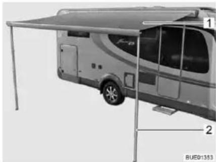 Bürstner Nexxo Van (2014) - Awning (special equipment) - 3