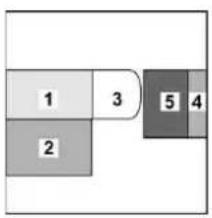 Bürstner Nexxo Van (2014) - Central bench with divan (with bed widening) - 3