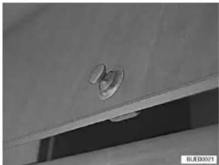 Bürstner Nexxo Van (2014) - Furniture flaps with push button - 1