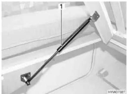 Bürstner Nexxo Van (2014) - Fixed bed (gas-pressure springs) - 1