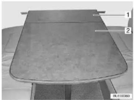 Bürstner Nexxo Van (2014) - Insertable table extension - 1