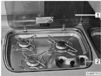 Bürstner Nexxo Van (2014) - Gas cooker - 4