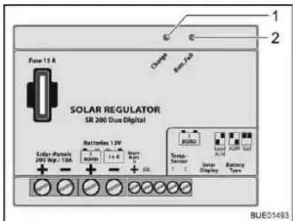 Bürstner Nexxo Van (2014) - Solar installation 100 W - 1
