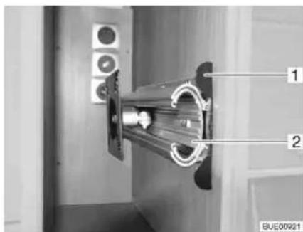 Bürstner Nexxo Van (2014) - Holder in the TV cabinet - 1