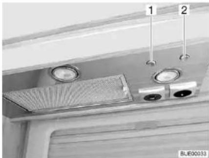 Bürstner Nexxo Van (2014) - Extractor hood (special equipment) - 1