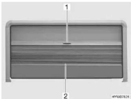 Bürstner Nexxo Van (2014) - Roman shade and insect screen - 1