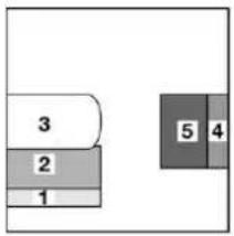 Bürstner Nexxo Van (2014) - Central bench with divan (with bed widening) - 1