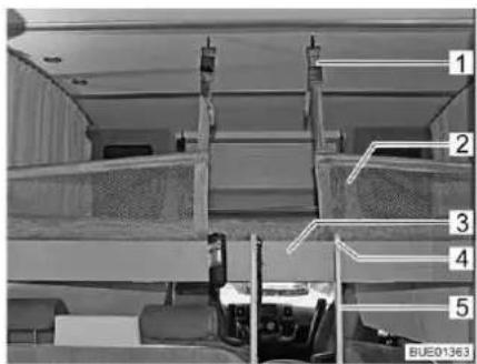 Bürstner Nexxo Van (2014) - Pull-down bed, electrically operated (special equipment, lxeo series) - 6