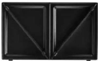 Rommelsbacher SWG 700 - Exchangeable plates – Non-stick coating - 1