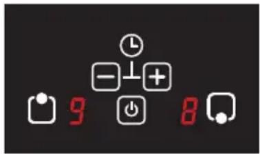 - + -⊥ 9 8