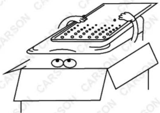 Carson CST9G3P - Installing the Noise-proof Plate - 1