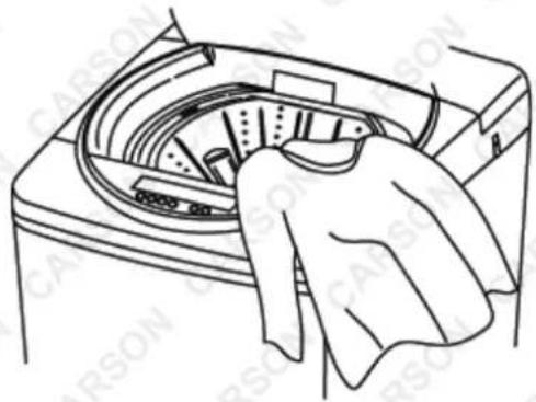 Carson CST9G3P - Operating the Washing Machine - 5