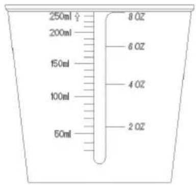 250ml 200ml 150ml 100ml 60ml 8.0Ω 6.0Ω 4.0Ω 2.0Ω