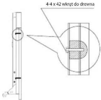 4-4 x 42 wkręt do drewna