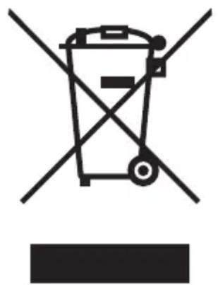 Guzzanti GZ 3062 - DISPOSAL OF USED ELECTRICAL AND ELECTRONIC EQUIPMENT - 1