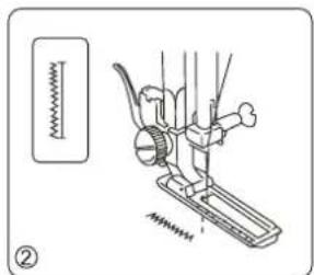 Guzzanti GZ 115A - Nähen von Knopflöchern - 3