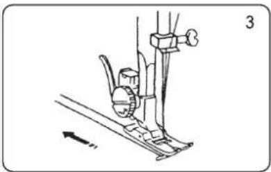 Guzzanti GZ 115A - Einfädeln des Unterfadens - 3