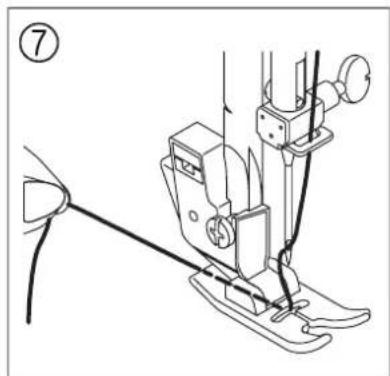 Guzzanti GZ 115A - Using Automatic Needle Thread - 6
