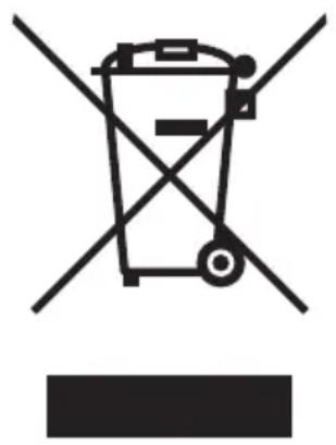 Guzzanti GZ 411BD - Benutzerhinweise zur Entsorgung von elektrischen und elektronischen Altgeräten (im Haushalt) - 1