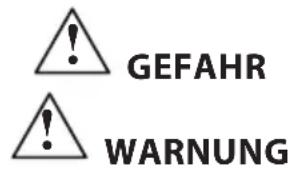 GEFAHR WARNUNG