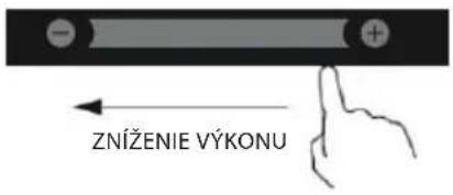 Guzzanti GZ 8401W - POUŽITIE DOTYKOVÝCH OVLÁDAČOV - 8