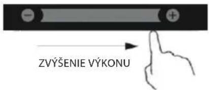 Guzzanti GZ 8401W - POUŽITIE DOTYKOVÝCH OVLÁDAČOV - 9
