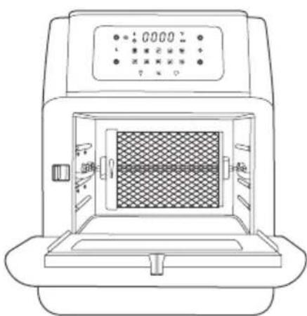 Guzzanti GZ 39D - Kosz do grillowania - 1