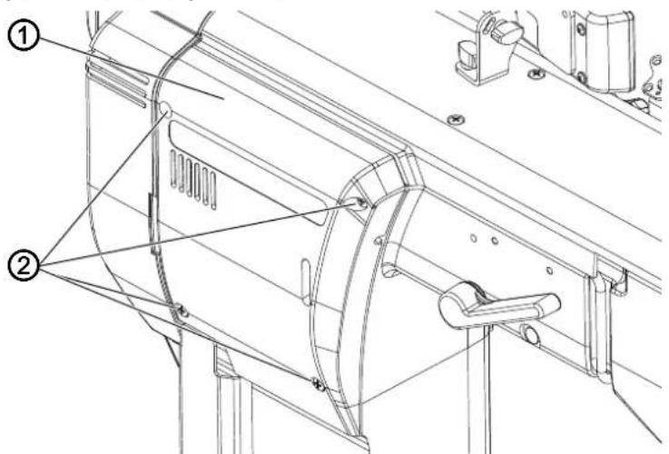 Dürkopp Adler 878-M PREMIUM - Sejmutí a nasazení krytu ventilů - 1