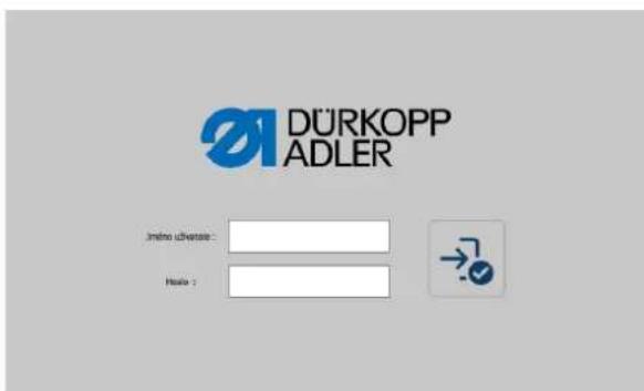 Dürkopp Adler 878-M PREMIUM - Přihlášení technika - 4