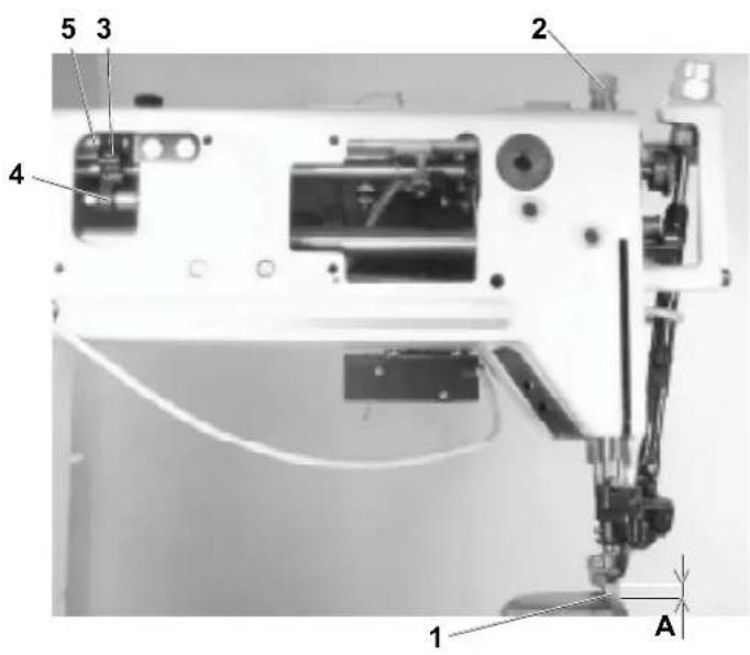 Dürkopp Adler 4181i - Clearance in the conic gear - 2