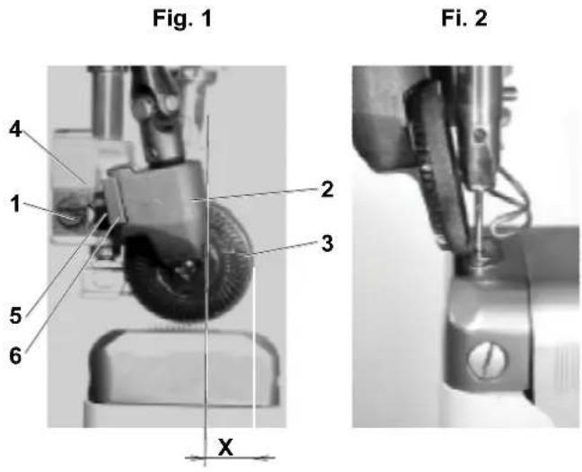 Dürkopp Adler 4181i - Forward, rearward and side setting - 1