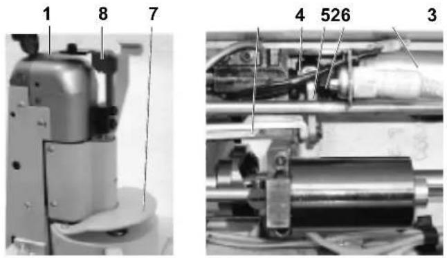 Dürkopp Adler 4181i - Setting the switching of electromagnets - 1