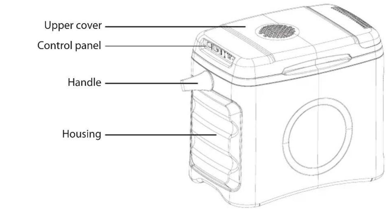 Guzzanti GZ-30BW - PARTS & FEATURE - 1