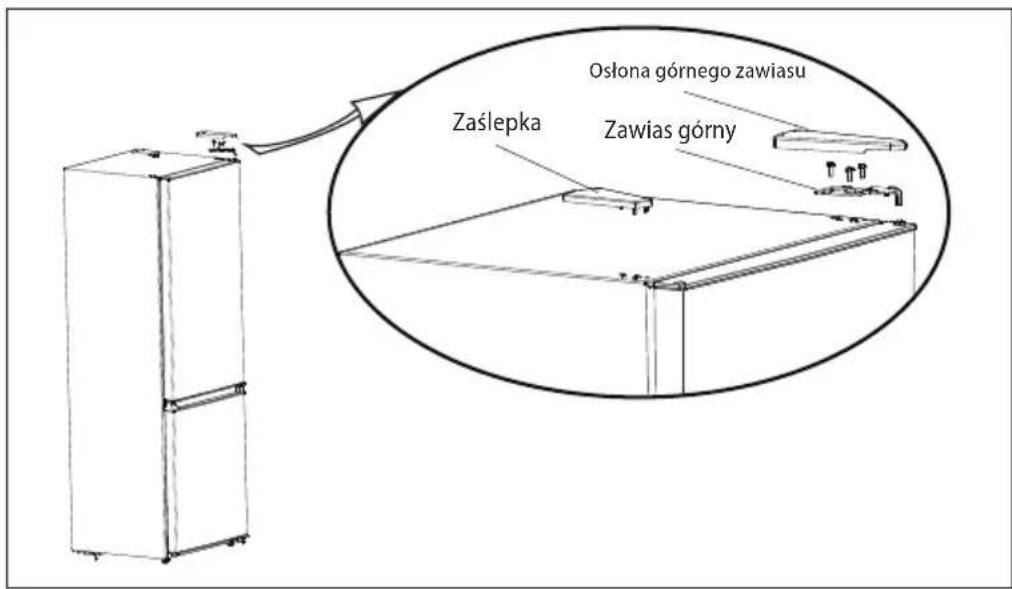 Concept LK3360WH - ZMIANA KIERUNKU OTWIERANIA DRZWI - 1