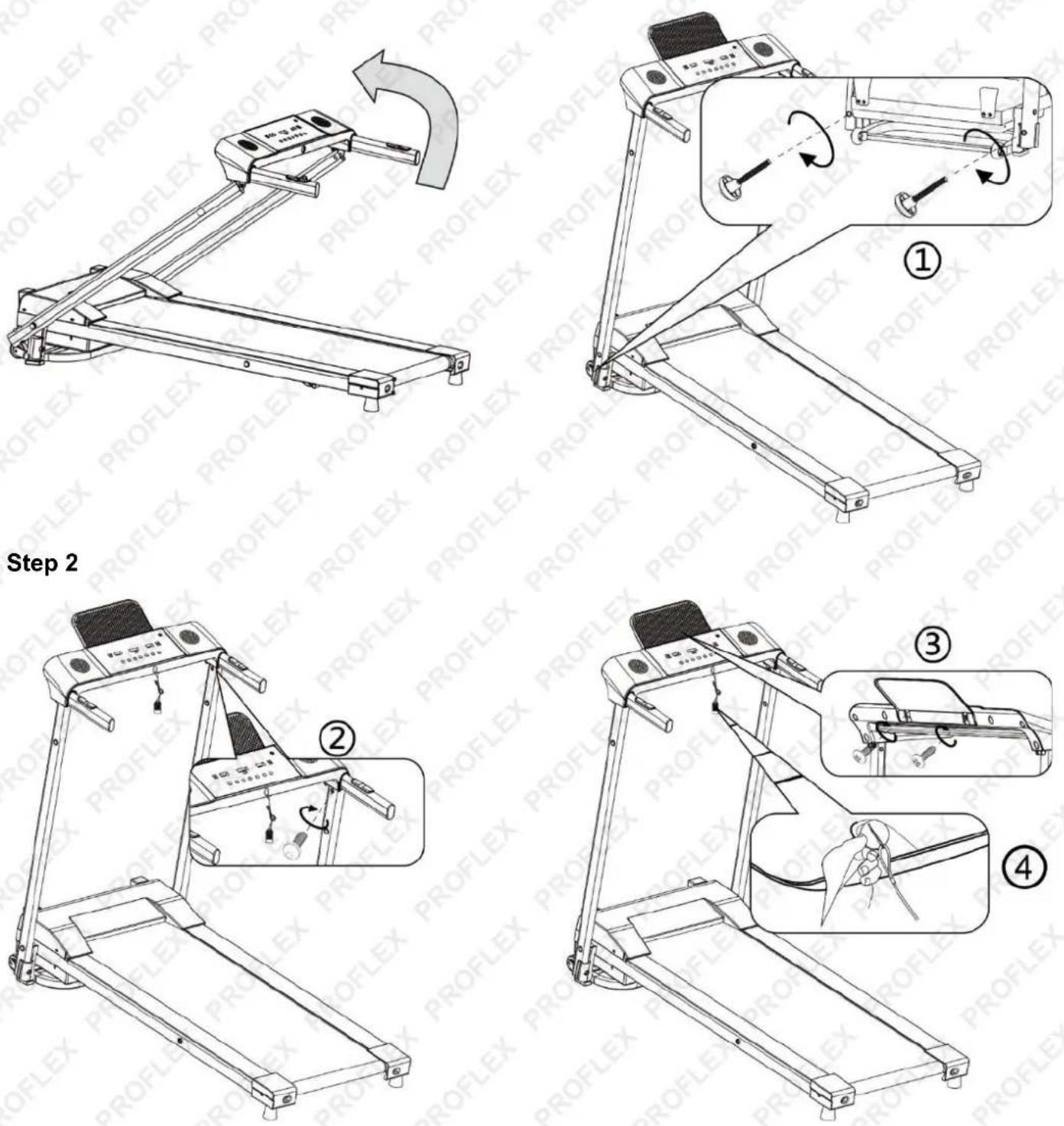 Proflex TRX1 Titanium - Assembly - 2